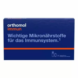 ORTHOMOL Imuniteto geriamasis buteliukas/tabletė derinio pakuotė.