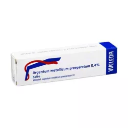 ARGENTUM METALLICUM PRAEPARATUM 0,4% tepalas, 25 g