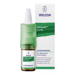 GENCYDO 0,1% akių lašai, 10 ml