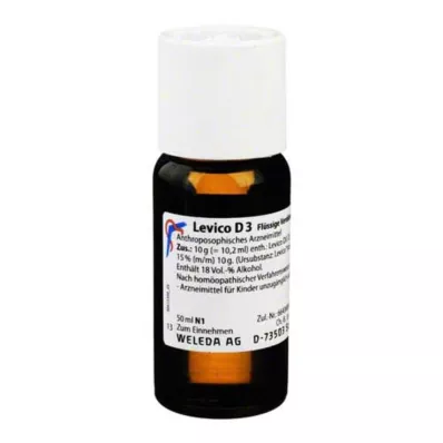 LEVICO D 3 Skiedimas, 50 ml LEVICO D 3 Skiedimas, 50 ml