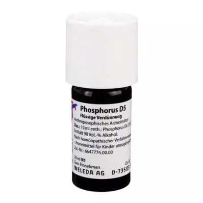PHOSPHORUS D 5 Skiedimas, 20 ml