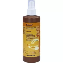 BRAUNOL Gleivinės antiseptikas, 250 ml