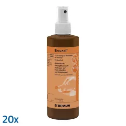 BRAUNOL Gleivinės antiseptikas, 20X250 ml
