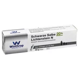 SCHWARZE SALBE 20 % Lichtenšteino N, 40 g