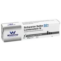 SCHWARZE SALBE 50 % Lichtenšteino N, 40 g