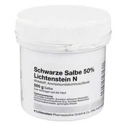 SCHWARZE SALBE 50 % Lichtenšteino N, 500 g