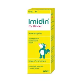 IMIDIN Nosies lašai vaikams, 10 ml