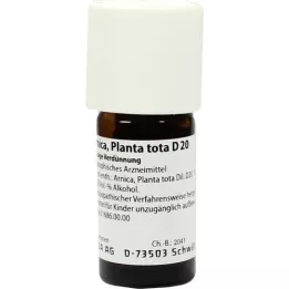 ARNICA PLANTA iš viso D 20 praskiedimas, 20 ml