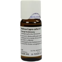 MELISSA CUPRO culta D 3 Skiedimas, 50 ml