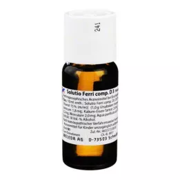 SOLUTIO FERRI komp.D 3 skiedimas, 50 ml