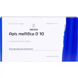 APIS MELLIFICA D 10 ampulių, 8 vnt