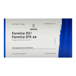 FORMICA D 3 / Formica D 15 aa ampulės, 8x1 ml