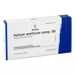 KALIUM ACETICUM COMP.D 6 ampulės, 8X1 ml