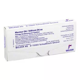 MARMOR D 6/Stibium D 6 aa ampulės, 8x1 ml