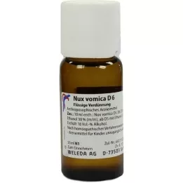 NUX VOMICA D 6 Skiedimas, 50 ml