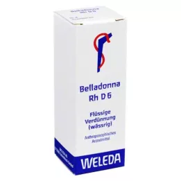 BELLADONNA PLANTA iš viso Rh D 6 Praskiedimas, 20 ml