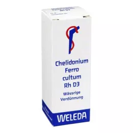CHELIDONIUM FERRO cultum Rh D 3 skiedimas, 20 ml