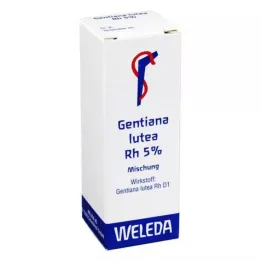 GENTIANA LUTEA RH Prestų sulčių 5% mišinys, 20 ml