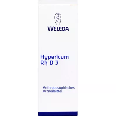 HYPERICUM RH D 3 skiedimas, 20 ml