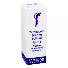 TARAXACUM STANNO cultum RH D 3 skiedimas, 20 ml