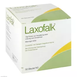 LAXOFALK 10 g miltelių geriamojo tirpalo ruošimui, 50 vnt