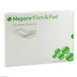 MEPORE Plėvelės padėklas 9x15 cm, 5 vnt