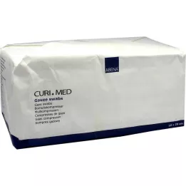 MULLKOMPRESSEN 10x20 cm nesterilus 8 sluoksnių, 100 vnt