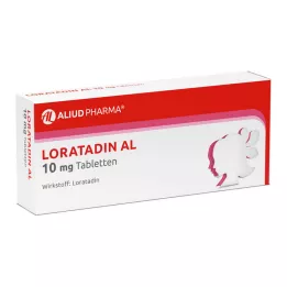 LORATADIN AL 10 mg tabletės, 20 vnt