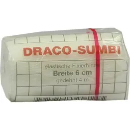Dracosumbi fiksuojantis tvarstis 6 cm x 4 m baltas, 1 vnt