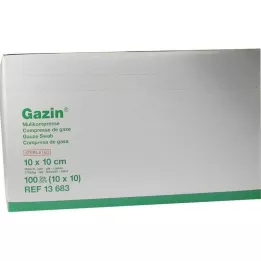 GAZIN Marlės komp. 10x10 cm sterilus 16 sluoksnių, 10x10 vnt