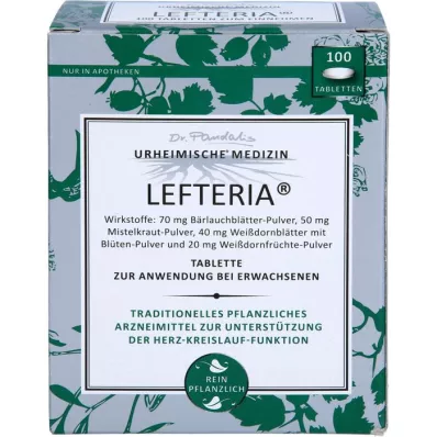 LEFTERIA Tabletės, 100 vnt