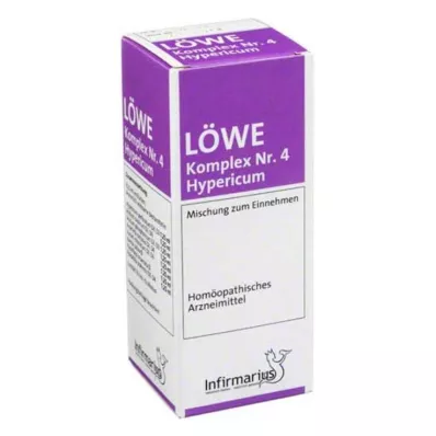 LÖWE KOMPLEX Nr.4 Hypericum lašai, 100 ml