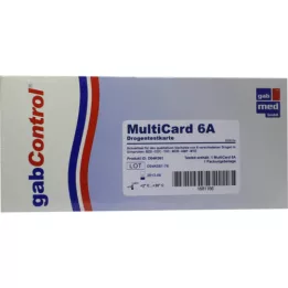 DROGENTEST Multi 6 AMP-BZD-COC-MOP-MTD-THC Bandymas, 1 vnt