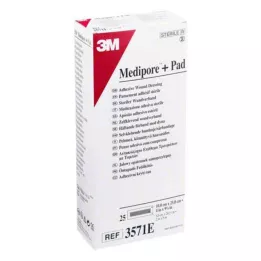 MEDIPORE Plus Pad 3571E sterilus žaizdos tvarstis, 25 vnt