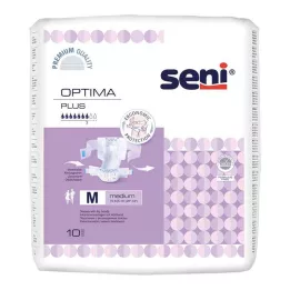 SENI Optima Plus Vorl.m.Hipband M, 10 vnt