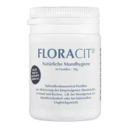 FLORACIT Pastilės, 50 vnt