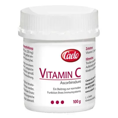 Caelo Vitaminas C askorbo rūgštis, 100 g Caelo Vitaminas C askorbo rūgštis, 100 g