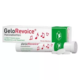 GELOREVOICE Gerklės pastilės Vyšnių-Mentolio Lut.-Tab., 20 vnt