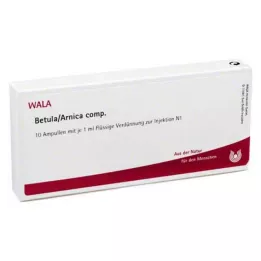 BETULA/ARNICA kompl. ampulės, 10X1 ml