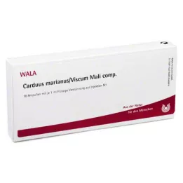 CARDUUS MARIANUS/VISCUM mali comp. ampulės, 10X1 ml