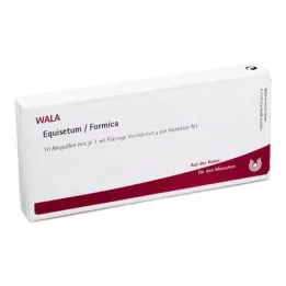 EQUISETUM/FORMICA Ampulės, 10X1 ml