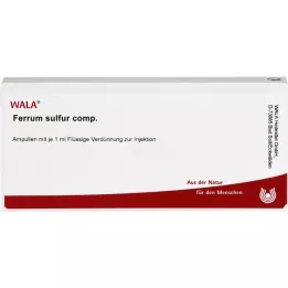 FERRUM SULFUR kompl. ampulės, 10X1 ml