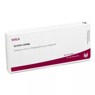 LEVICO COMP.Ampulės, 10X1 ml