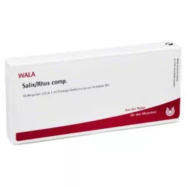SALIX/RHUS kompl. ampulės, 10X1 ml
