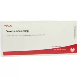 SAROTHAMNUS kompl. ampulės, 10X1 ml