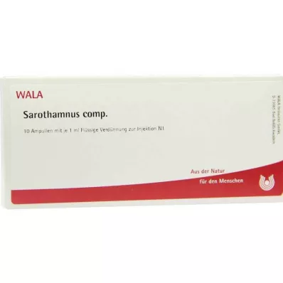 SAROTHAMNUS kompl. ampulės, 10X1 ml SAROTHAMNUS kompl. ampulės, 10X1 ml