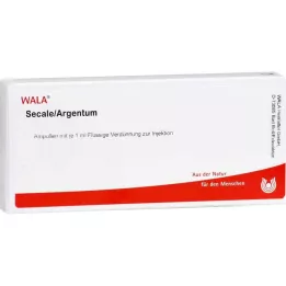 SECALE ARGENTUM Ampulės, 10X1 ml