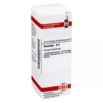AESCULUS D 4 praskiedimas, 20 ml