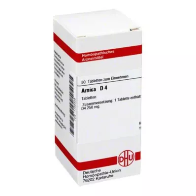 ARNICA D 4 tabletės, 80 vnt ARNICA D 4 tabletės, 80 vnt