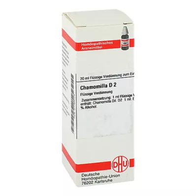 CHAMOMILLA D 2 praskiedimas, 20 ml